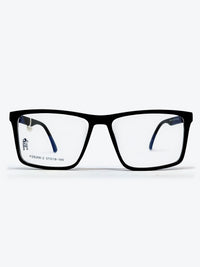 Armação Masculina PZ8266 Retangular Preto com Clip-on - foto 2