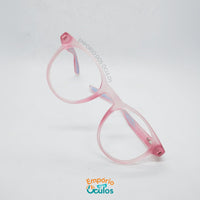 Óculos Infantil Rosa - vista 1