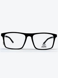 Armação Masculina AZAK ZZ4275 Retangular Preto com Clip-on - foto 3