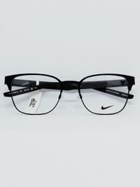 Armação Masculina Nike 8156 Retangular Preto e Cinza - foto 1