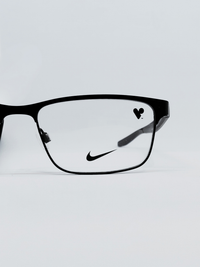 Armação Masculina Nike 8130 N Retangular Preto - foto 4