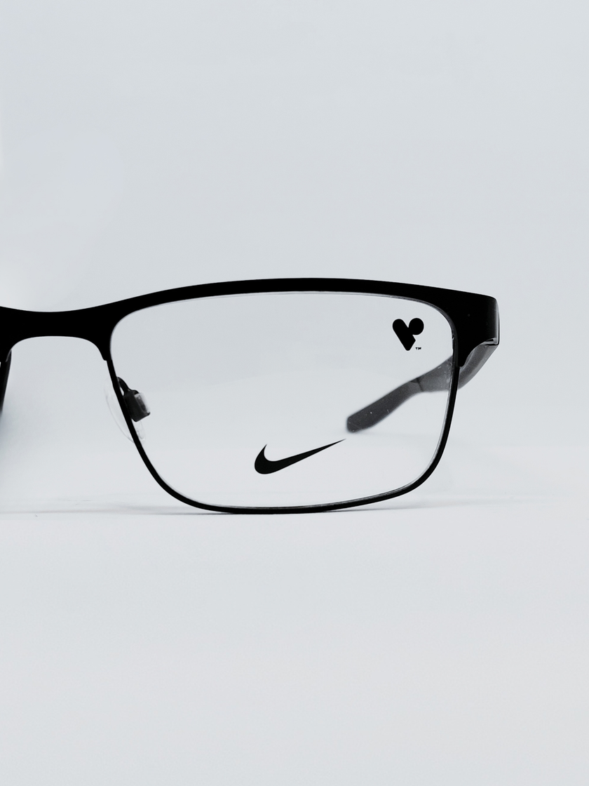 Armação Masculina Nike 8130 N Retangular Preto - foto 4