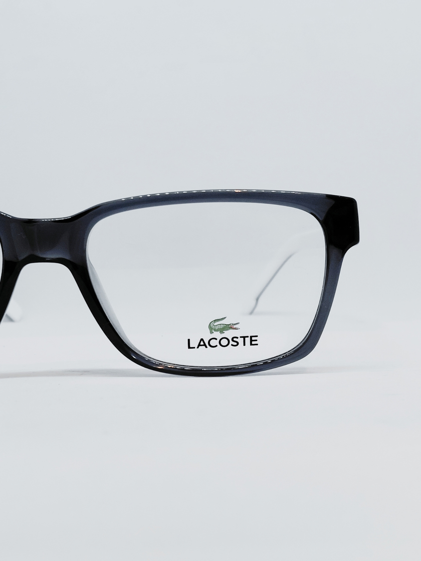 Armação Lacoste L2692 Quadrada Azul Translúcido - foto 4