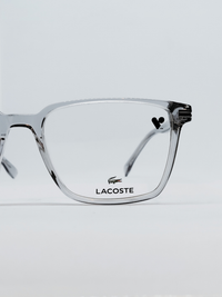 Armação Lacoste L2986 N Quadrada Cinza Translúcido - foto 4