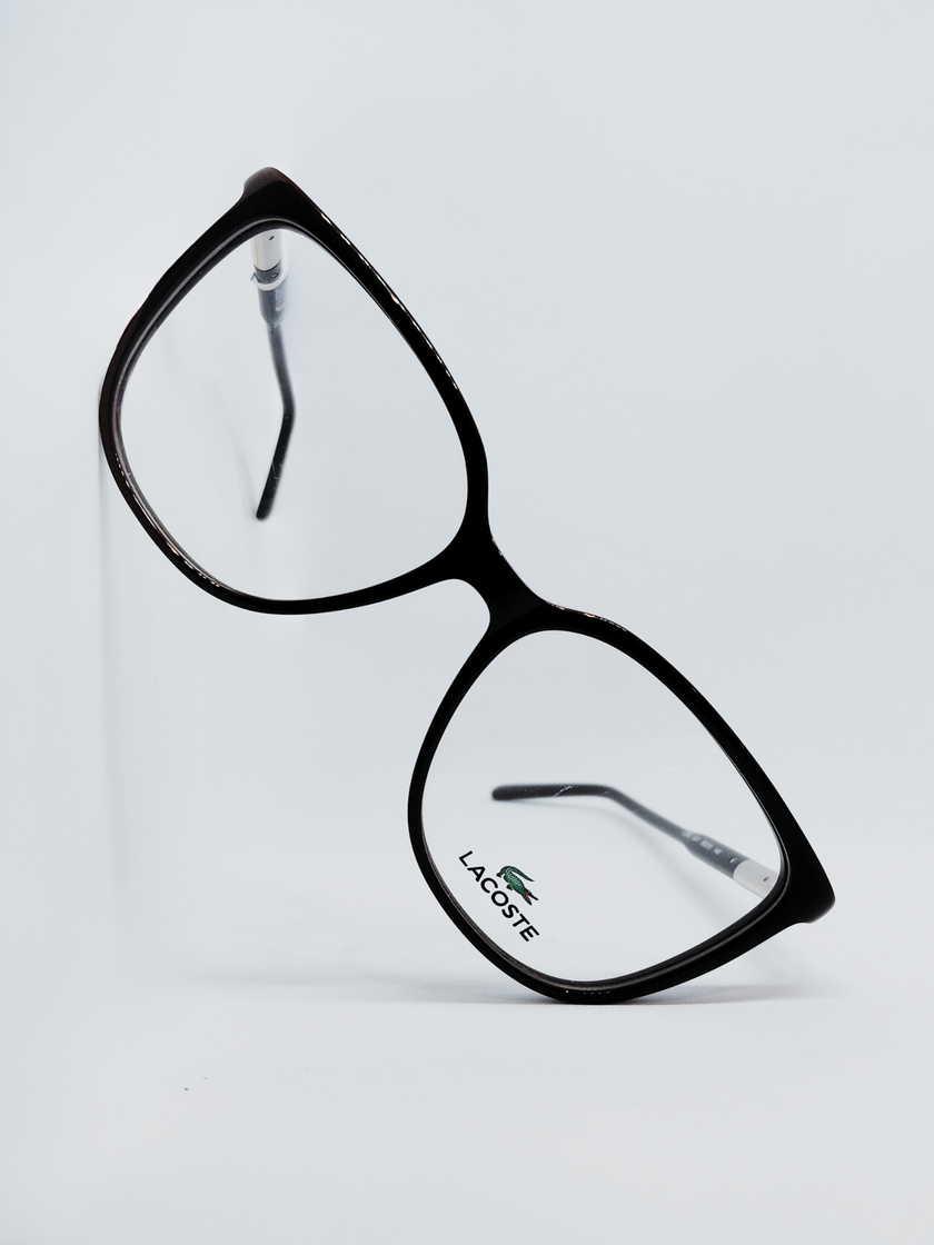 Armação Lacoste L2892 Quadrada Preto e Dourado - foto 4