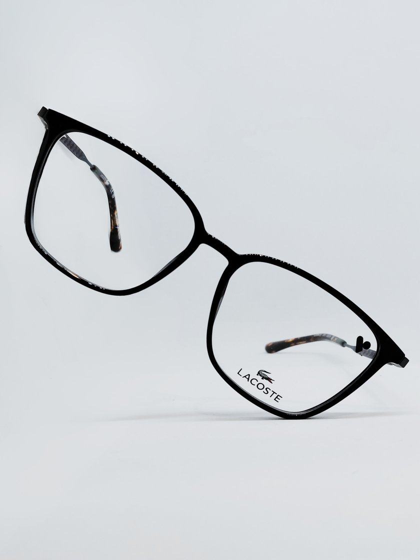 Armação Lacoste L2984 Quadrada Preto e Tartaruga - foto 4