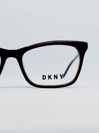 Armação Feminina DKNY DK5046 Gatinho Preto e Marrom Translúcido - foto 4