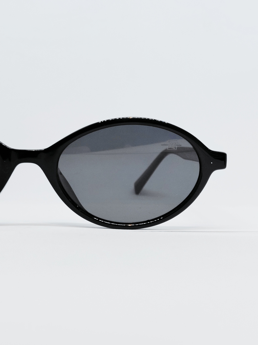 Óculos de Sol AZAK HA20261 Oval Preto - foto 3