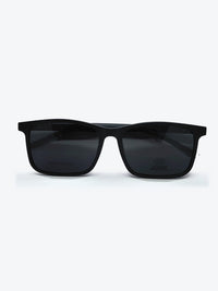 Armação Masculina AZAK W2669 Retangular Preto com Clip-on - foto 3
