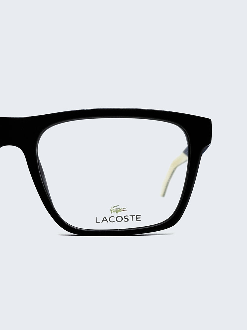 Armação Masculina Lacoste L2899 Retangular Preto - foto 4