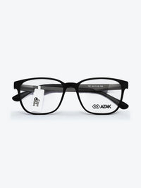 Armação Masculina AZAK T621 C2M Retangular Preto e Cinza com Clip-on - foto 3