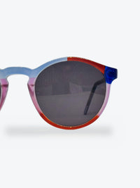 Óculos de Sol M29 Redondo Azul, Vermelho e Rosa - foto 3