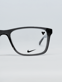 Armação Masculina Nike 1000 Retangular Preto Translúcido - foto 5