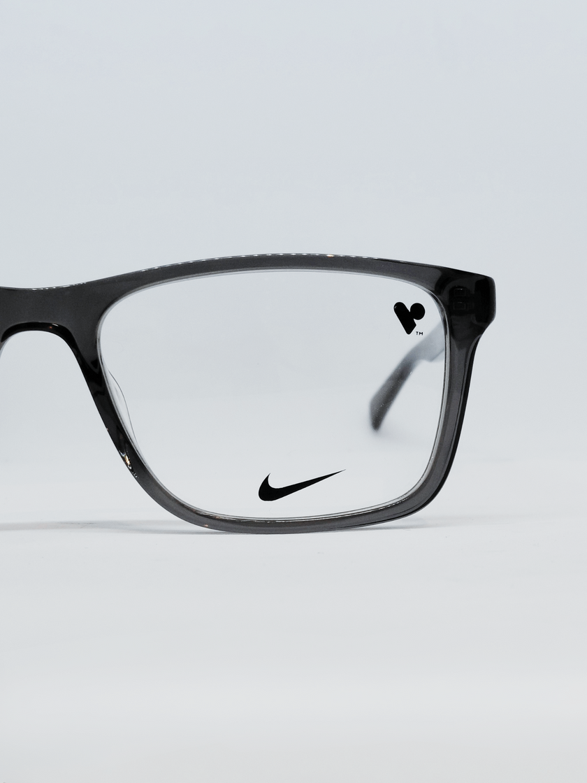 Armação Masculina Nike 1000 Retangular Preto Translúcido - foto 5