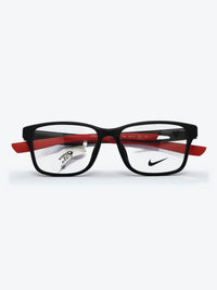 Armação Infantil Nike 5038 Quadrado Preto e Vermelho - foto 4