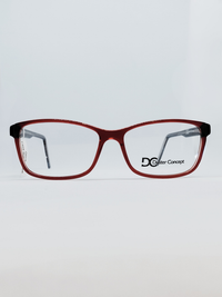 Armação Feminina M537 Retangular Vermelho - foto 5