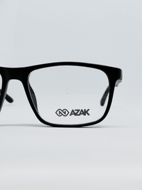 Armação Masculina AZAK H022 Retangular Preto - foto 4