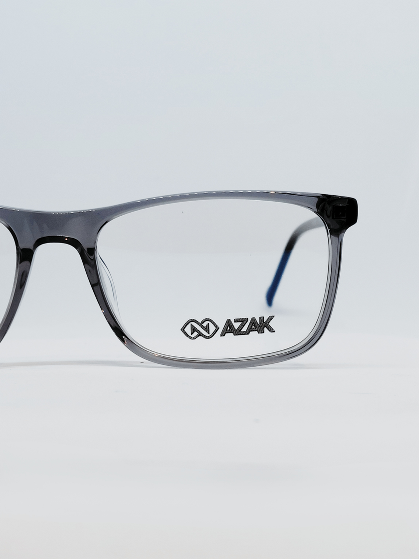 Armação AZAK HR-Z983 Retangular Degradê Cinza - foto 4