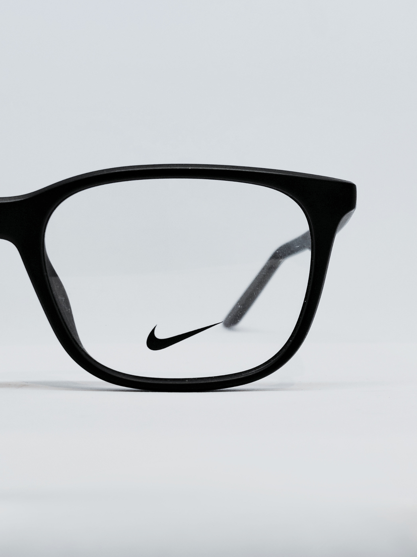 Armação Masculina Nike 7255 Retangular Preto - foto 4