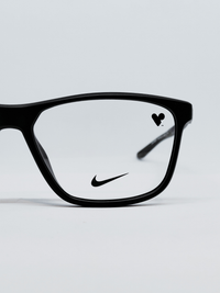 Armação Masculina Nike 7293 Retangular Preto e Verde Musgo - foto 4