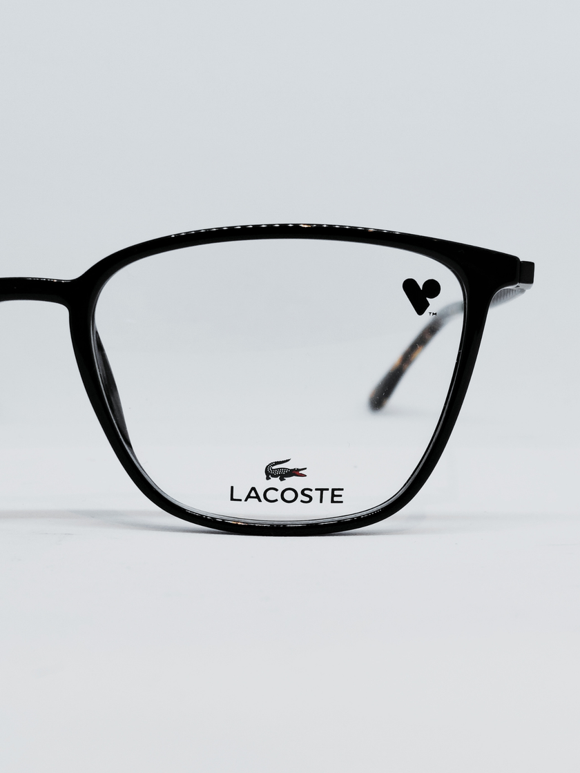 Armação Lacoste L2984 Quadrada Preto e Tartaruga - foto 5