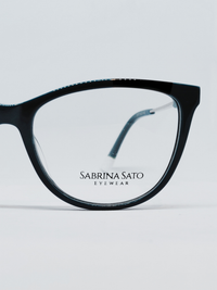 Armação Feminina Sabrina Sato SS151 Gatinho Verde e Tartaruga - foto 4