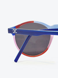 Óculos de Sol M29 Redondo Azul, Vermelho e Rosa - foto 4