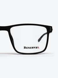 Armação Masculina Reserva RSV2615 Retangular Preto com Clip-on - foto 4