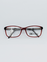 Armação Feminina M537 Retangular Vermelho - foto 1