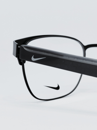 Armação Masculina Nike 8156 Retangular Preto e Cinza - foto 4