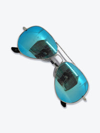 Óculos de Sol AZAK KZ7945P C5 Aviador Prata - foto 5