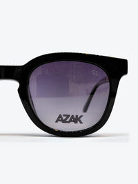 Armação AZAK AZ4032 Redonda Preto e Bronze com Clip-on - foto 5