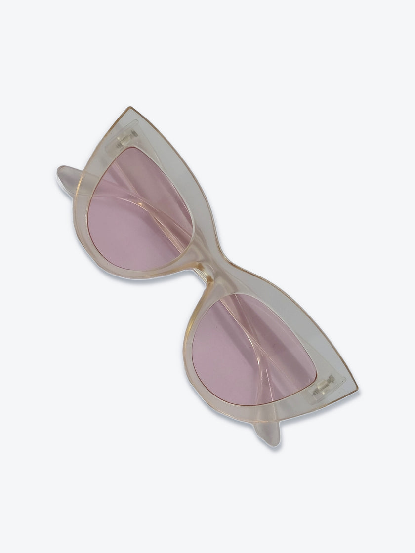 Óculos de Sol NADO56119 Gatinho Transparente e Lente Rosa - foto 5