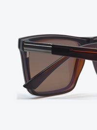 Armação Masculina PZ8266-2 Retangular Marrom com Clip-on - foto 5