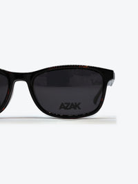 Armação Feminina AZAK T620 Retangular Tartaruga com Clip-on - foto 5