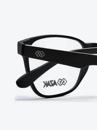 Armação Masculina AZAK T621 C2M Retangular Preto e Cinza com Clip-on - foto 5