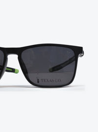 Armação Masculina 97721 Retangular Preto e Verde com Clip-on - foto 5