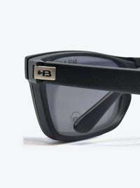 Armação Masculina HB M.0428 Retangular Preto com Clip-on - foto 6