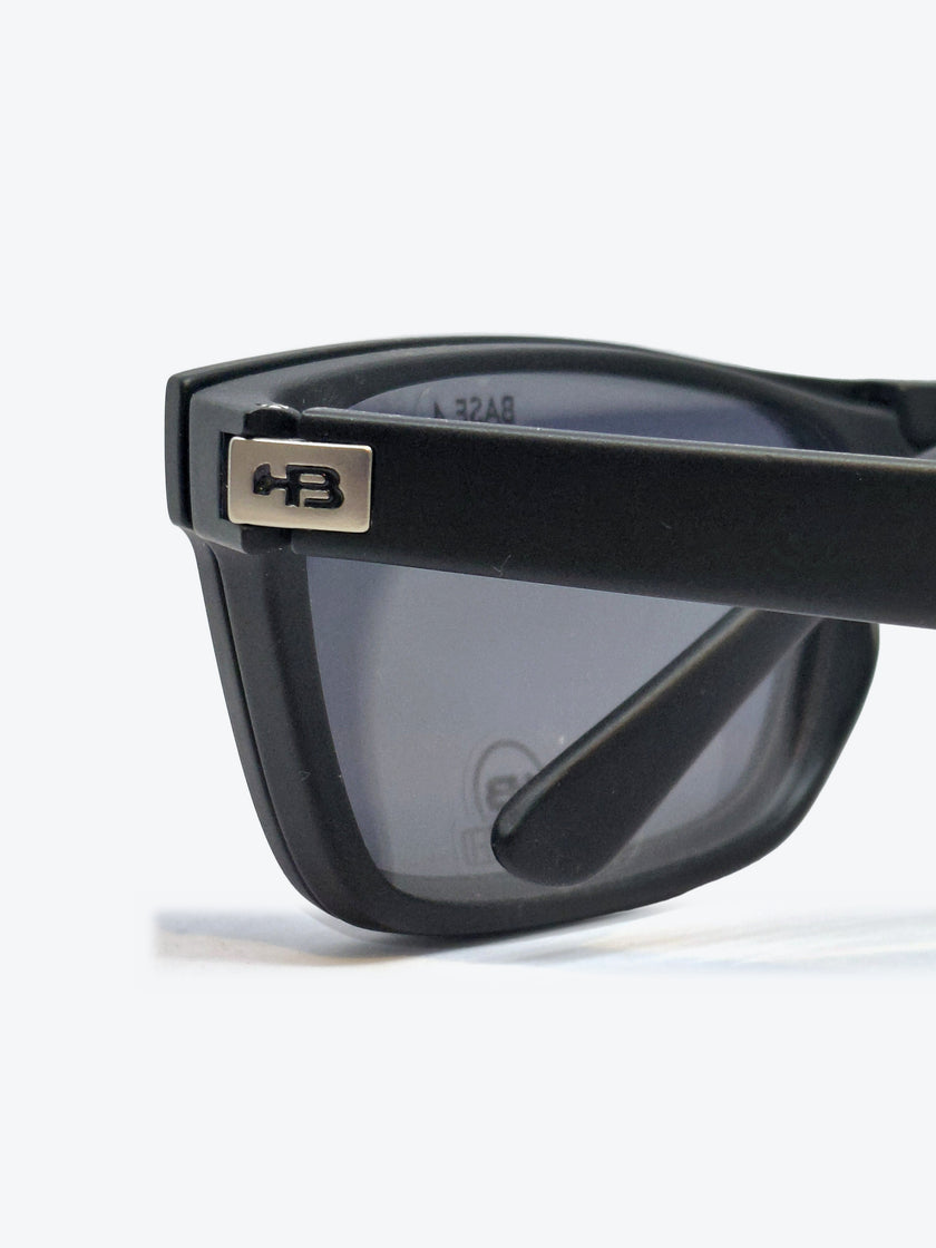 Armação Masculina HB M.0428 Retangular Preto com Clip-on - foto 6