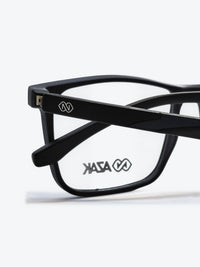Armação Masculina AZAK W2663 Retangular Preto e Azul com Clip-on - foto 6