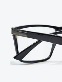 Armação Masculina PZ8266 2 Retangular Preto com Clip-on - foto 6