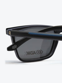 Armação Masculina AZAK W2668 Retangular Preto com Clip-on - foto 6