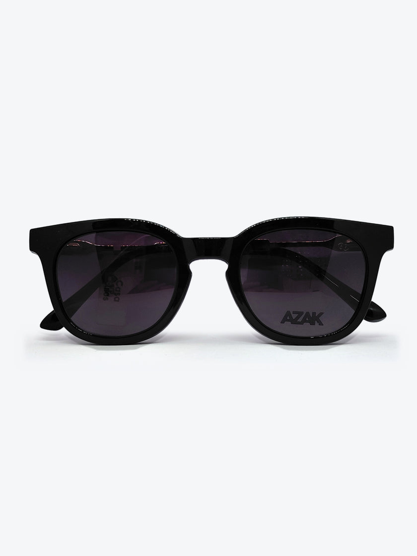 Armação AZAK AZ4032 Redonda Preto e Bronze com Clip-on - foto 7