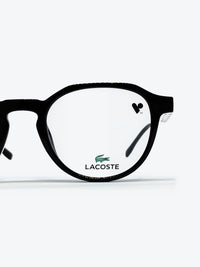 Armação Masculina Lacoste L4008 Geométrica ou Sextavada Preto com Clip-on - foto 7