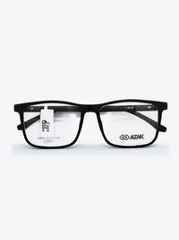 Armação Masculina AZAK W2663 Retangular Preto e Azul com Clip-on - foto 7