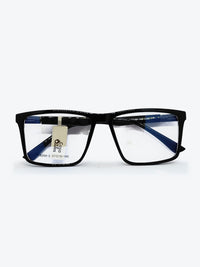 Armação Masculina PZ8266 2 Retangular Preto com Clip-on - foto 7
