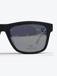 Armação Masculina Lacoste L2707 Retangular Preto, Azul e Cinza com Clip-on - foto 8