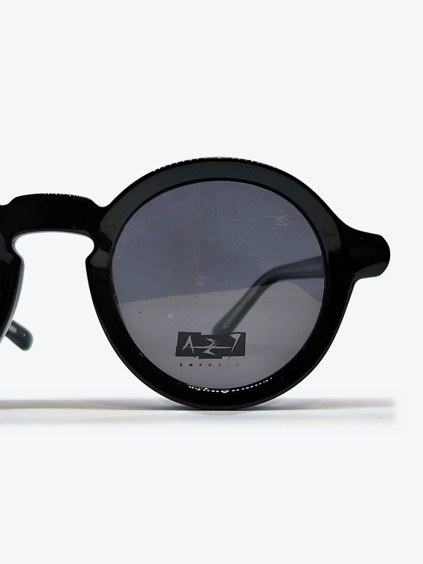 Armação AZAK PZ101781 Redonda Preto com Clip-on - foto 8