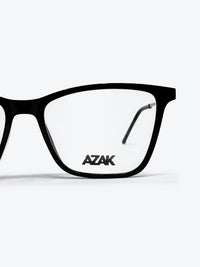 Armação Feminina AZAK 5019 Gatinho Preto e Dourado com Clip-on - foto 8