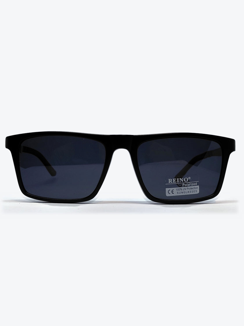 Armação Masculina AZAK ZZ4275 Retangular Preto com Clip-on - foto 8